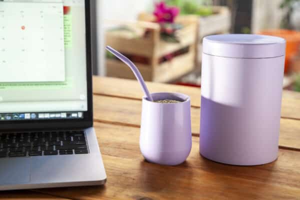 Mate Pastel + Bombilla + Saca Yerba - Imagen 3