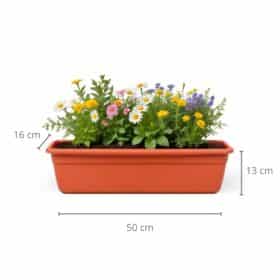 Maceta Jardinera 50 - Colores Clasicos - Imagen 3