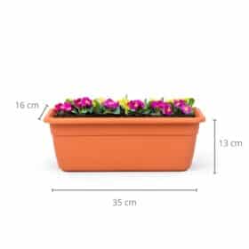 Maceta Jardinera 35 - Colores Clasicos - Imagen 3