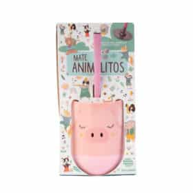 Mate Chanchito + Bombilla + Saca Yerba - Imagen 3