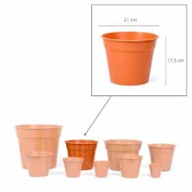 Maceta Clásica 21-Colores Fuertes - Imagen 3