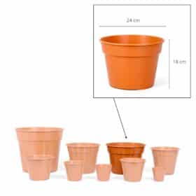 Maceta Clásica 24-Colores Fuertes - Imagen 3