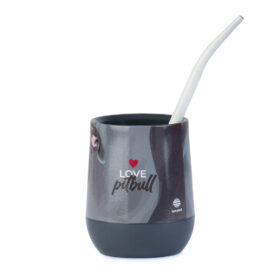 Mate Pitbull + Bombilla + Saca Yerba - Imagen 2