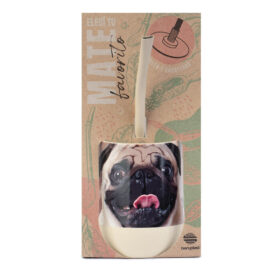 Mate Pug + Bombilla + Saca Yerba - Imagen 3