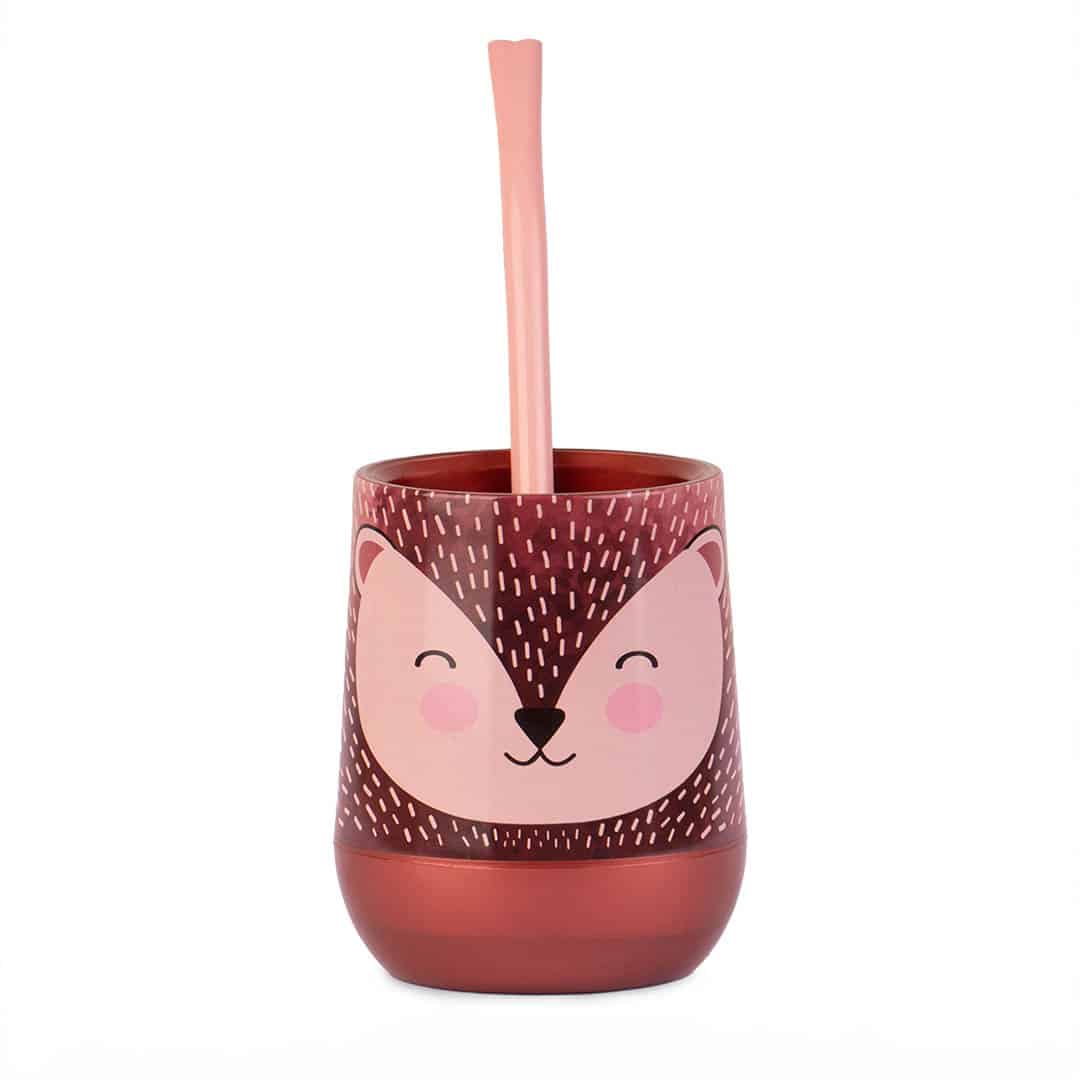 Erizo (1) Mate Erizo (Puercoespin) + Bombilla + Saca Yerba - Imagen 1