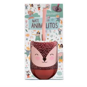 Mate Erizo (Puercoespin) + Bombilla + Saca Yerba - Imagen 3