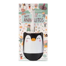 Mate Pinguino + Bombilla + Saca Yerba - Imagen 4