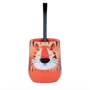 Mate Tigre + Bombilla + Saca Yerba