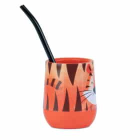 Mate Tigre + Bombilla + Saca Yerba - Imagen 2