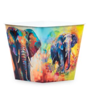 Deco Cuadrada 16 - Elefantes