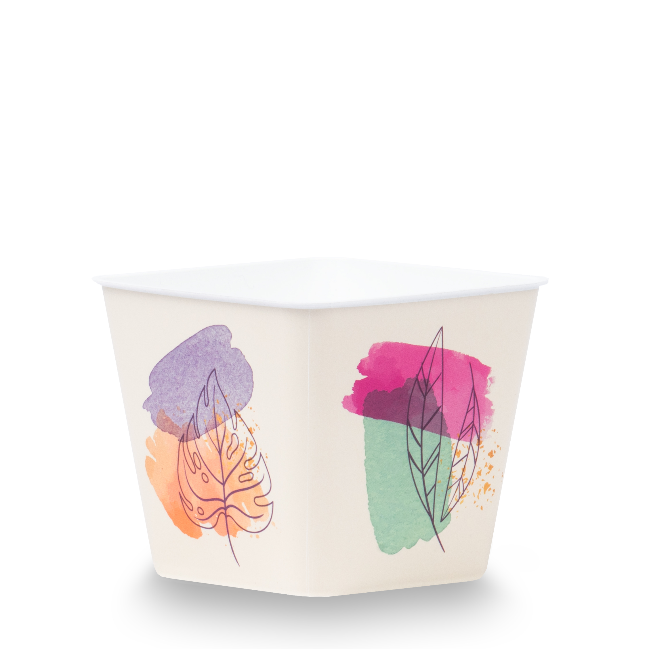 Acuarela (diagonal 2) Deco Cuadrada 8 - Acuarela - Imagen 1