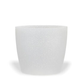 Maceta Nórdica 19 - Blanco Nacarado
