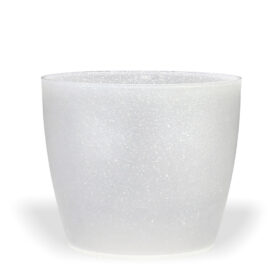 Maceta Nórdica 22 - Blanco Nacarado