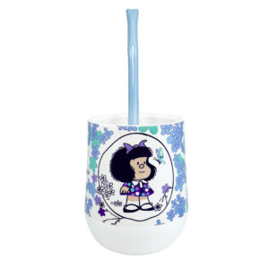 Mate Mafalda 08 + Bombilla + Saca Yerba