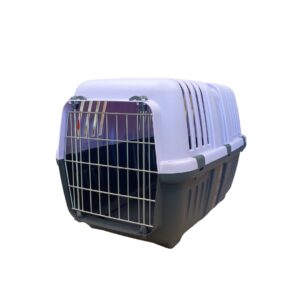 Transportadora DOMUS 1 - Lila bebé Puerta Metalica