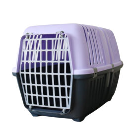 Transportadora DOMUS 3 - Lila Bebé Perlado Puerta Plástica