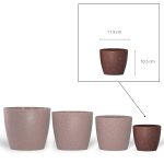 Maceta Nórdica 12 - Borravino - Imagen 4