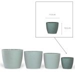 Maceta Nórdica 12 - Verde Salvia - Imagen 4