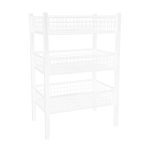 Canasto organizador 3 niveles - Blanco