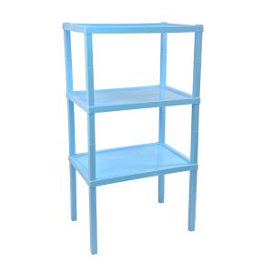 Organizador estantes 3 niveles - Celeste BB