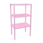 Organizador estantes 3 niveles - Rosa BB