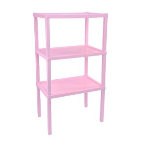 Organizador estantes 3 niveles - Rosa BB