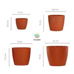 Maceta Nórdica Enlozada Premium Set x4 N12 17 19 Y 22 - Imagen 3