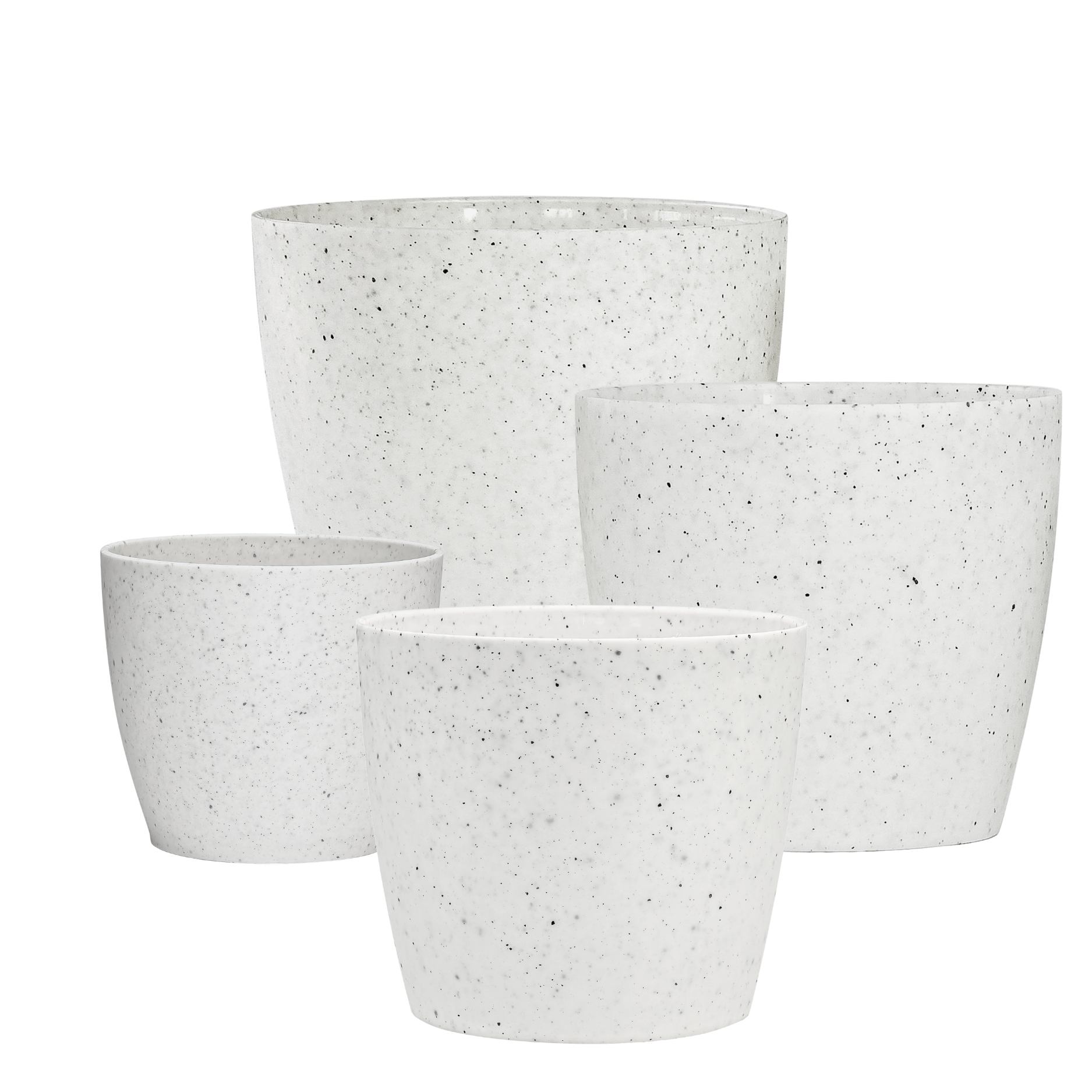 251 Maceta Nórdica Enlozada Premium Set x4 N12 17 19 Y 22 - Imagen 1