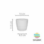 Maceta Riga 13 - Tiza - Imagen 4