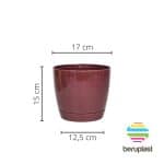 Maceta Riga 17 - Borravino - Imagen 4