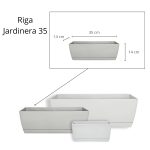 Riga Jardinera 35 - Cemento - Imagen 3