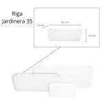 Riga Jardinera 35 - Blanco - Imagen 3