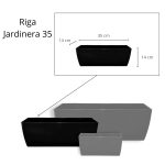 Riga Jardinera 35 - Negro - Imagen 3
