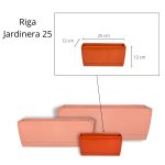 Riga Jardinera 25 - Ladrillo - Imagen 3