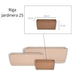 Riga Jardinera 25 - Moka - Imagen 3