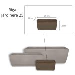 Riga Jardinera 25 - Chocolate - Imagen 3