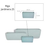 Riga Jardinera 25 - Verde salvia - Imagen 3