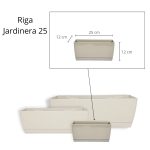 Riga Jardinera 25 - Vison - Imagen 3