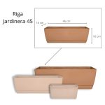 Riga Jardinera 45 - Moka - Imagen 3