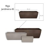 Riga Jardinera 45 - Chocolate - Imagen 3