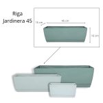 Riga Jardinera 45 - Verde salvia - Imagen 3