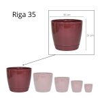 Maceta Riga 35 - Borravino - Imagen 4