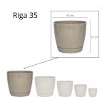 Maceta Riga 35 - Vison - Imagen 4