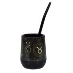 Mate Signos Tauro + Bombilla + Saca Yerba - Imagen 2