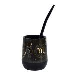 Mate Signos Escorpio+ Bombilla + Saca Yerba - Imagen 2