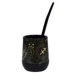 Mate Signos Sagitario + Bombilla + Saca Yerba - Imagen 3