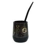 Mate Signos Cáncer + Bombilla + Saca Yerba - Imagen 3