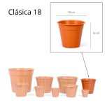 Maceta Clásica 18 - Colores Vanguardia - Imagen 2