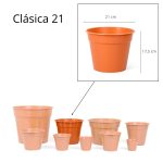 Maceta Clásica 21 - Colores Vanguardia - Imagen 2