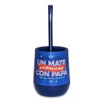 Mate Papá "Abrazo al Alma" + Bombilla + Saca Yerba